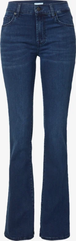 7 For All Mankind Bootcut évasé Jean Park Avenue Femme Bleu Foncé