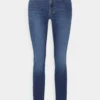 7 For All Mankind Roxanne Bair Eco Duchess - Jean Slim - Mid Blue