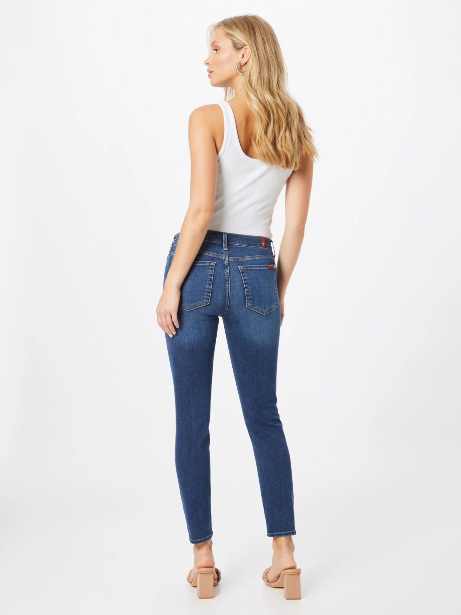 7 For All Mankind Jeans Skinny Jean Duchess Femme Bleu 4 7 For All Mankind Jeans Skinny Jean Duchess Femme Bleu – Image 4