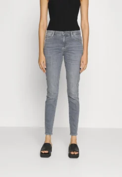 7 For All Mankind Sliillmet - Jeans Skinny - Grey