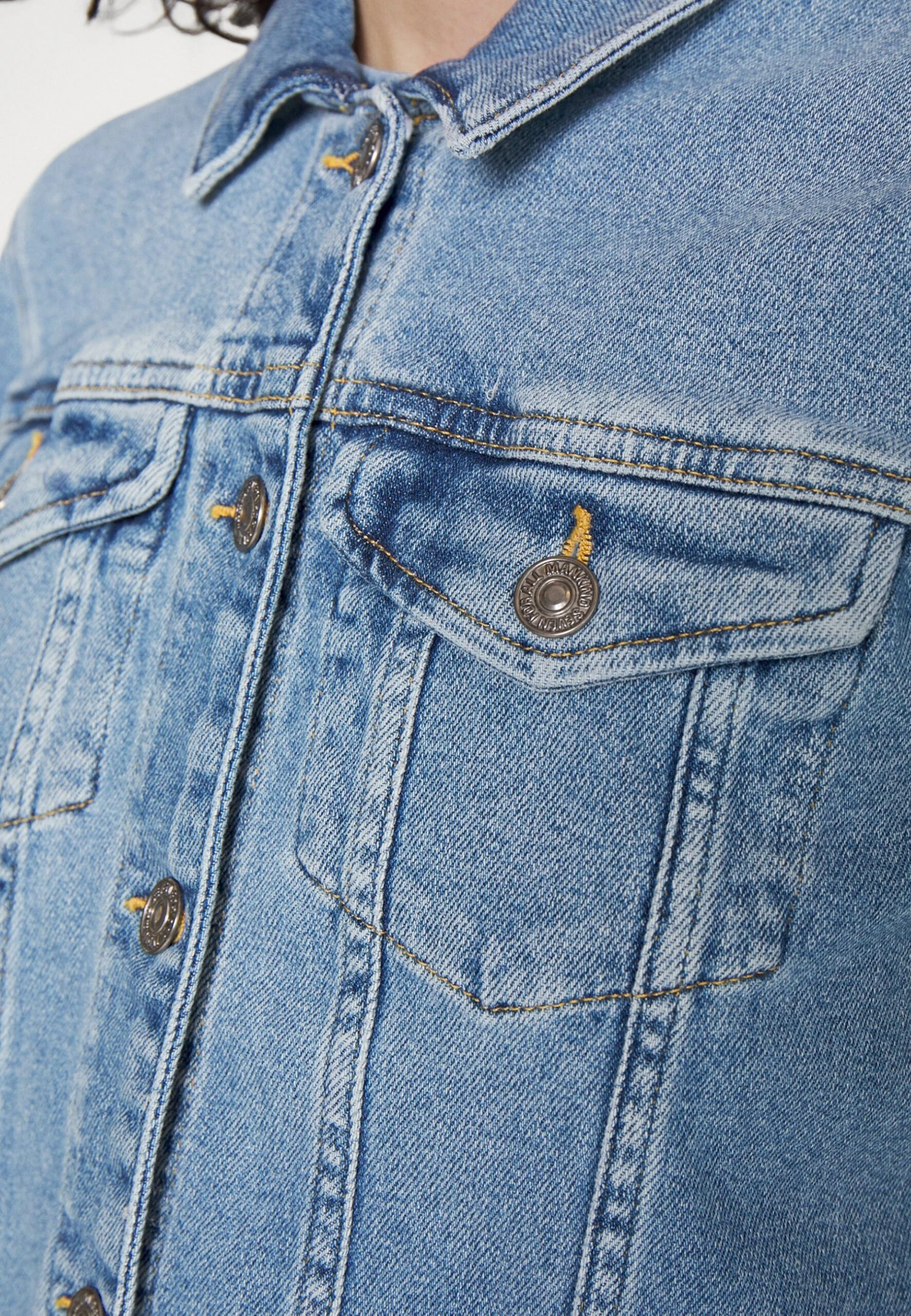 7 For All Mankind Modern Trucker Luxvinleg - Veste En Jean - Light Blue 6 7 For All Mankind Modern Trucker Luxvinleg - Veste En Jean - Light Blue – Image 6