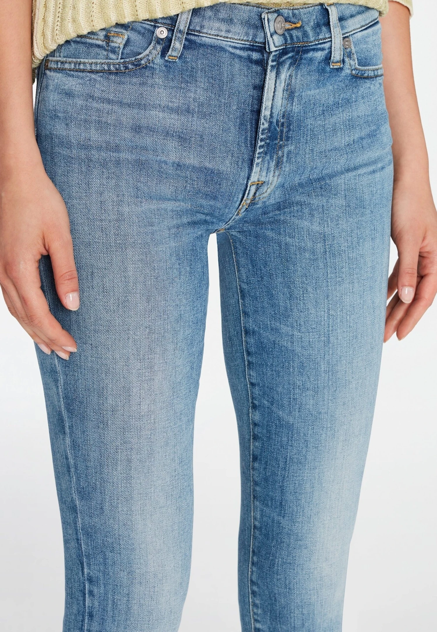 7 For All Mankind Hw - Jeans Skinny - Light Blue 4 7 For All Mankind Hw - Jeans Skinny - Light Blue – Image 4