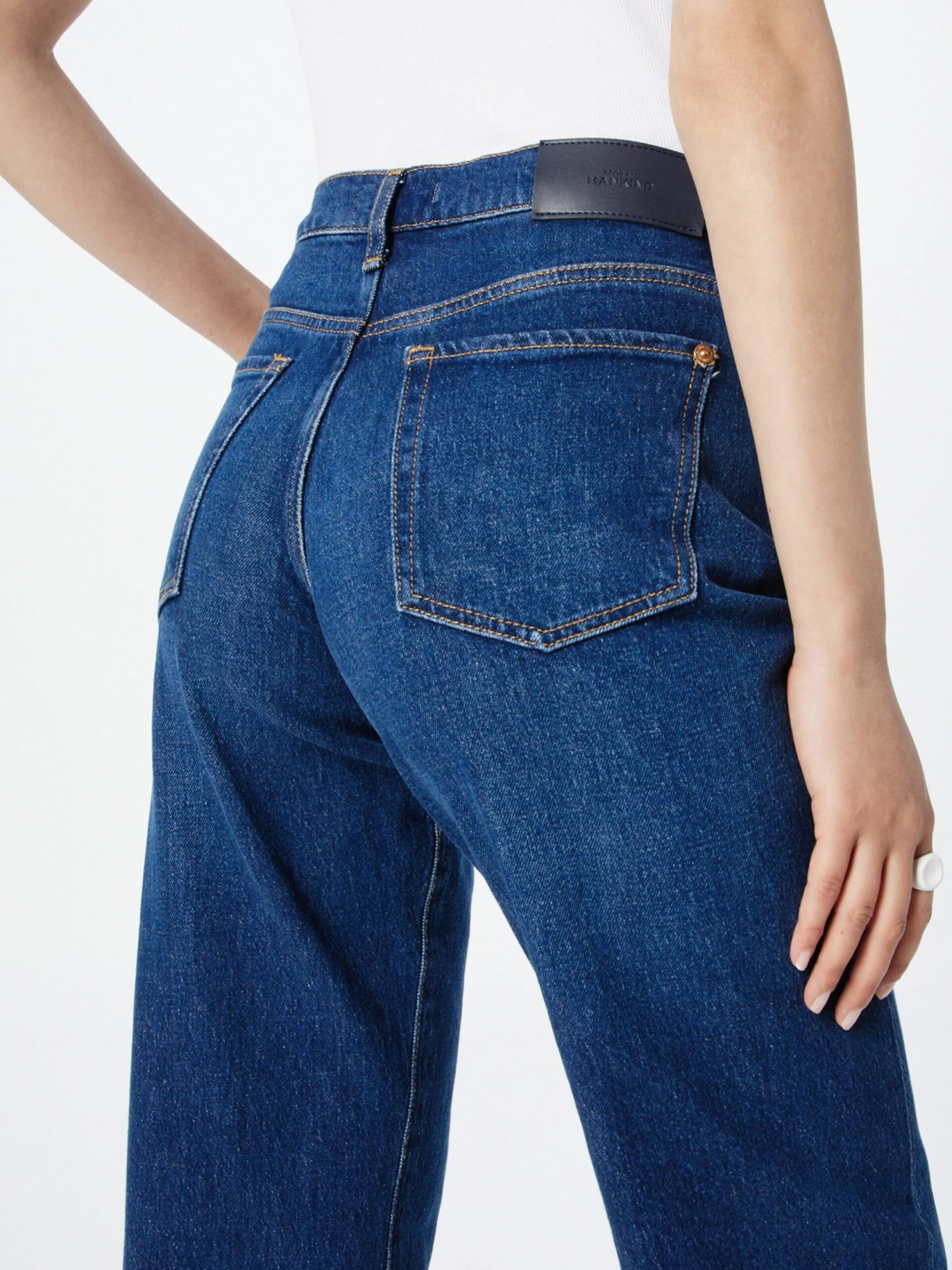 7 For All Mankind Droits Regular Jean TESS Femme Bleu 2 7 For All Mankind Droits Regular Jean TESS Femme Bleu – Image 2