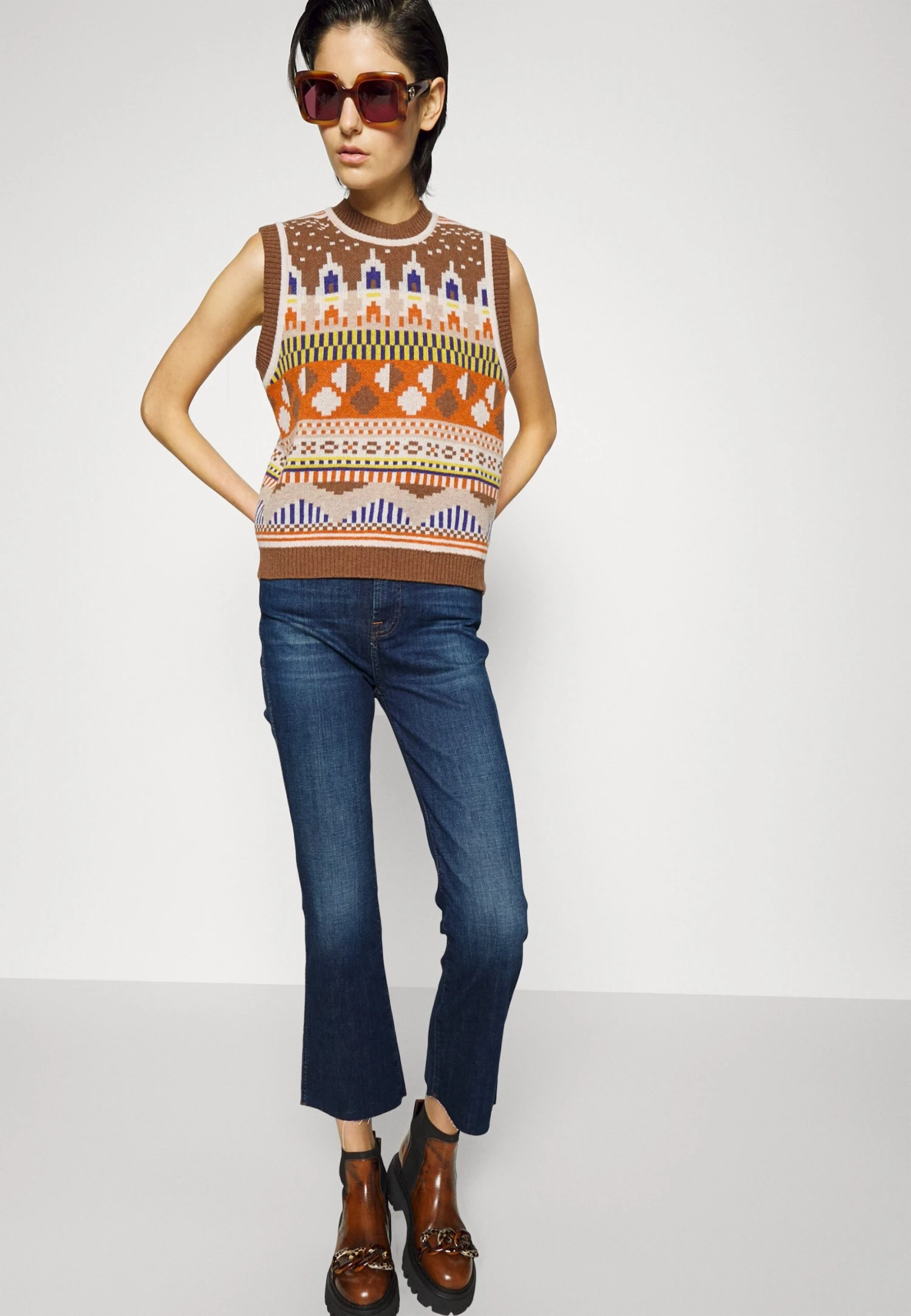 7 For All Mankind Kick Sliillfor - Jean Slim - Dark Blue 4 7 For All Mankind Kick Sliillfor - Jean Slim - Dark Blue – Image 4