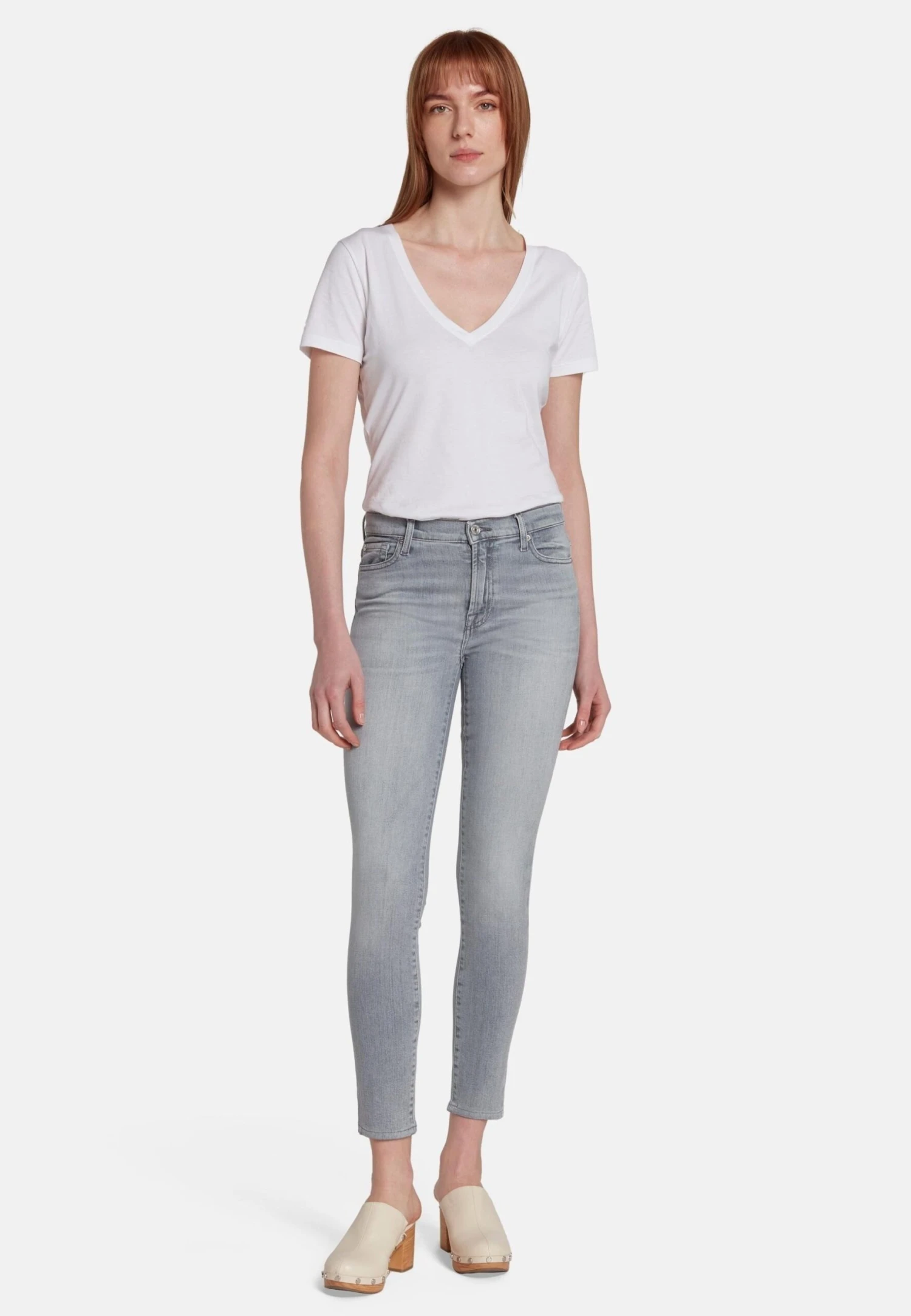 7 For All Mankind Hw - Jeans Skinny - Grey 2 7 For All Mankind Hw - Jeans Skinny - Grey – Image 2