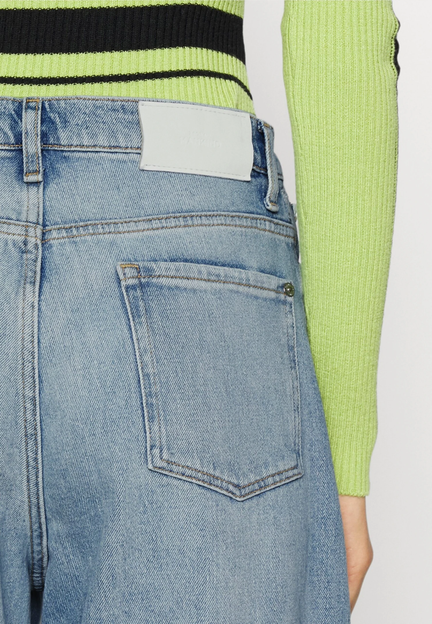 7 For All Mankind Zoey Air Wash - Jean Droit - Light Blue 5 7 For All Mankind Zoey Air Wash - Jean Droit - Light Blue – Image 5