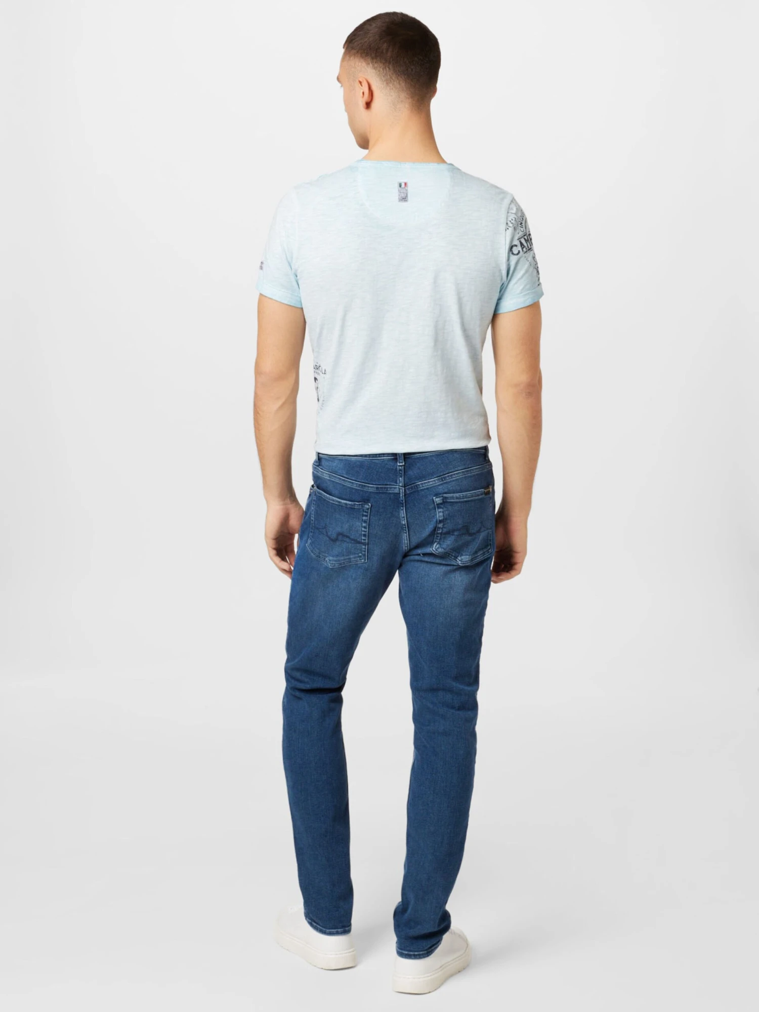 7 For All Mankind Droits Regular Jean Homme Bleu 4 7 For All Mankind Droits Regular Jean Homme Bleu – Image 4