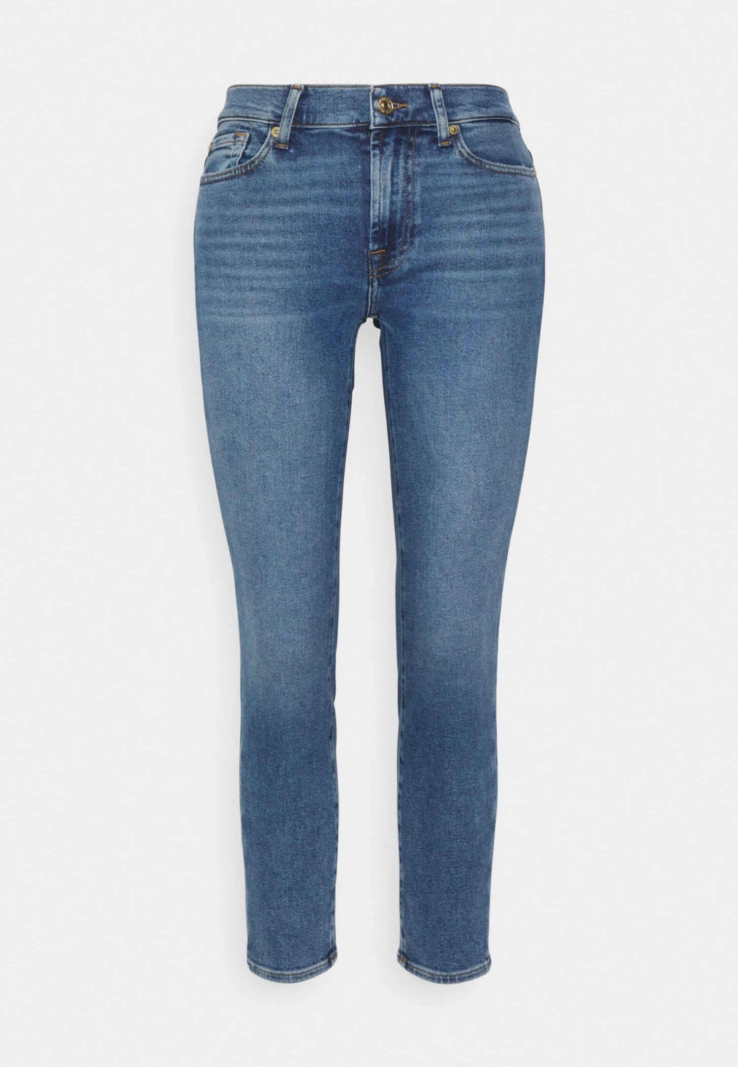 7 For All Mankind Roxanne Ankle Luxvinimp - Jeans Skinny - Mid Blue 6 7 For All Mankind Roxanne Ankle Luxvinimp - Jeans Skinny - Mid Blue – Image 6