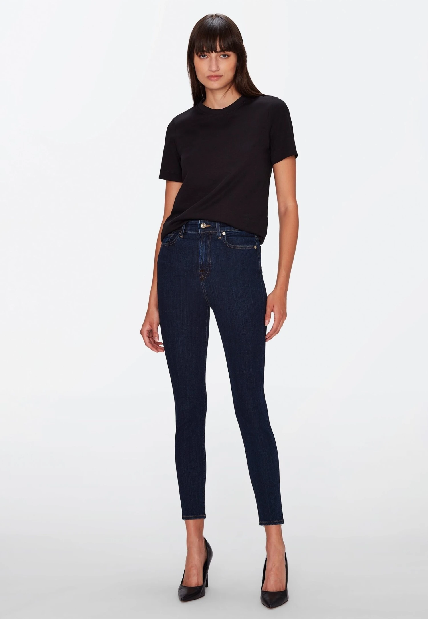 7 For All Mankind Aubrey - Jeans Skinny - Dark Blue 2 7 For All Mankind Aubrey - Jeans Skinny - Dark Blue – Image 2