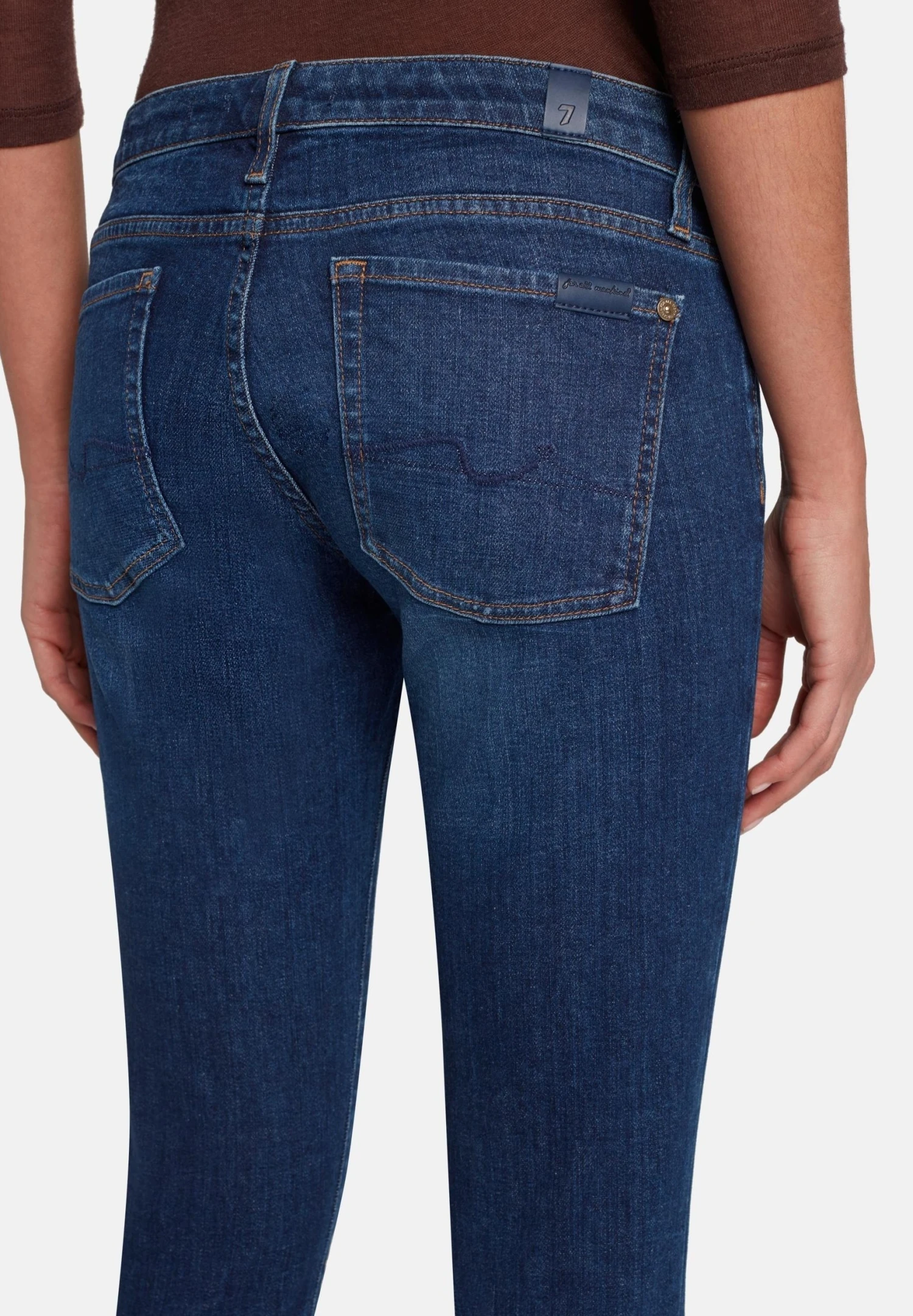 7 For All Mankind Pyper - Jeans Skinny - Dark Blue 5 7 For All Mankind Pyper - Jeans Skinny - Dark Blue – Image 5