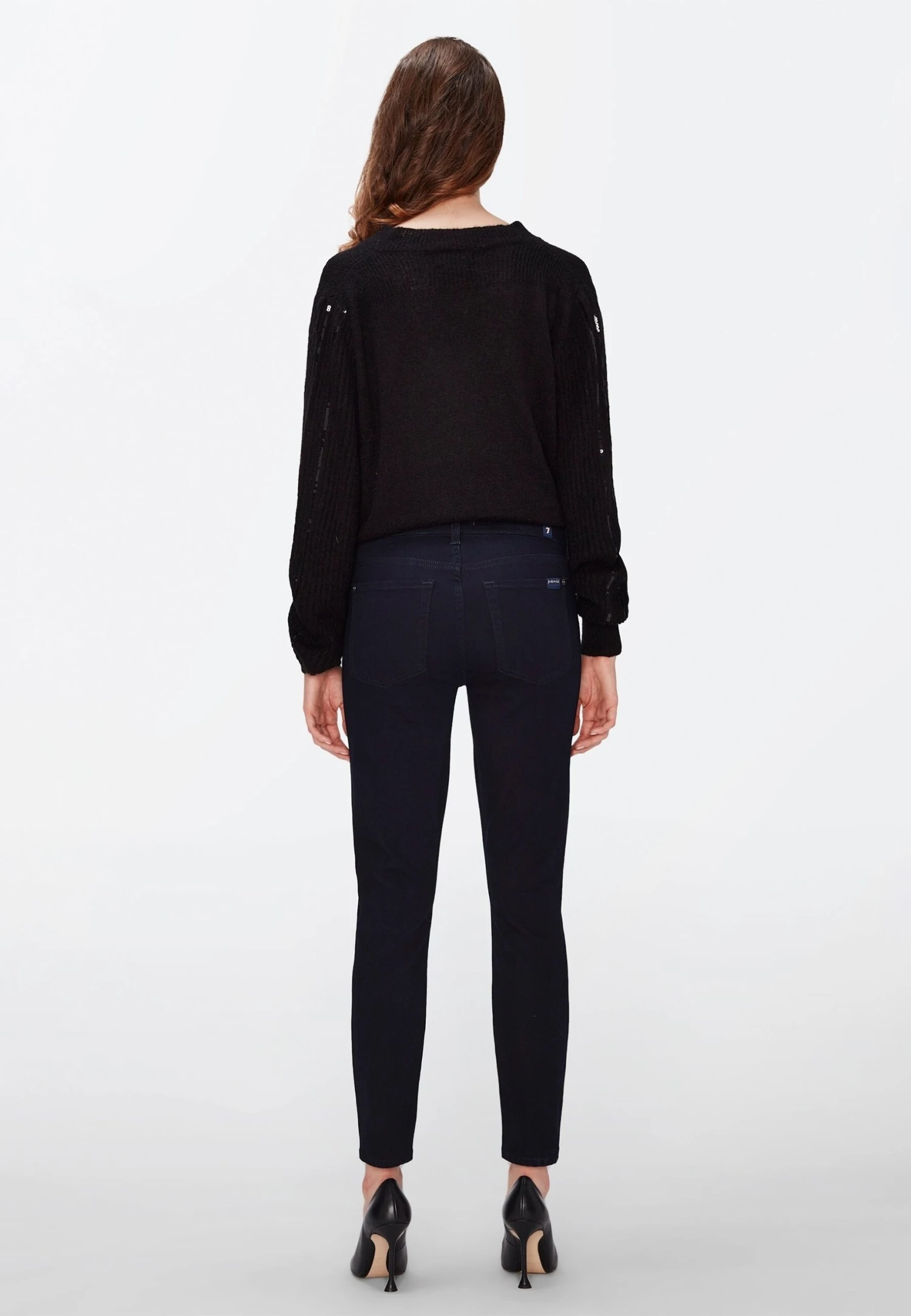 7 For All Mankind The Ankle - Jeans Skinny - Dark Blue 3 7 For All Mankind The Ankle - Jeans Skinny - Dark Blue – Image 3