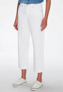 7 For All Mankind The Modern Straight - Jean Droit - White