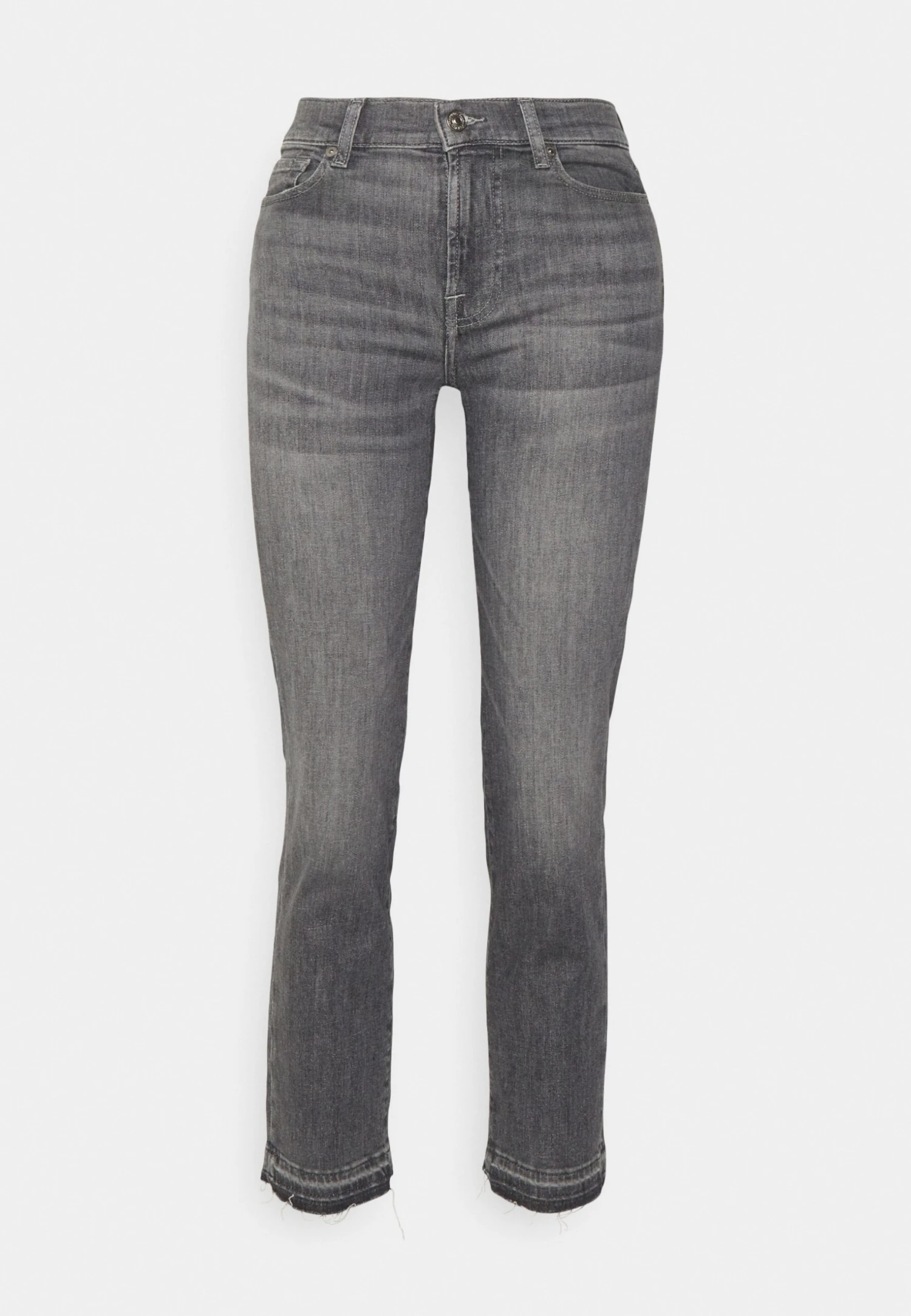 7 For All Mankind The Crop Soho - Jean Droit - Grey 4 7 For All Mankind The Crop Soho - Jean Droit - Grey – Image 4