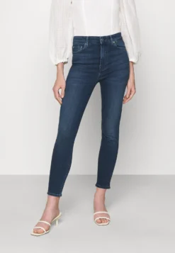 7 For All Mankind Aubrey - Jeans Skinny - Dark Blue