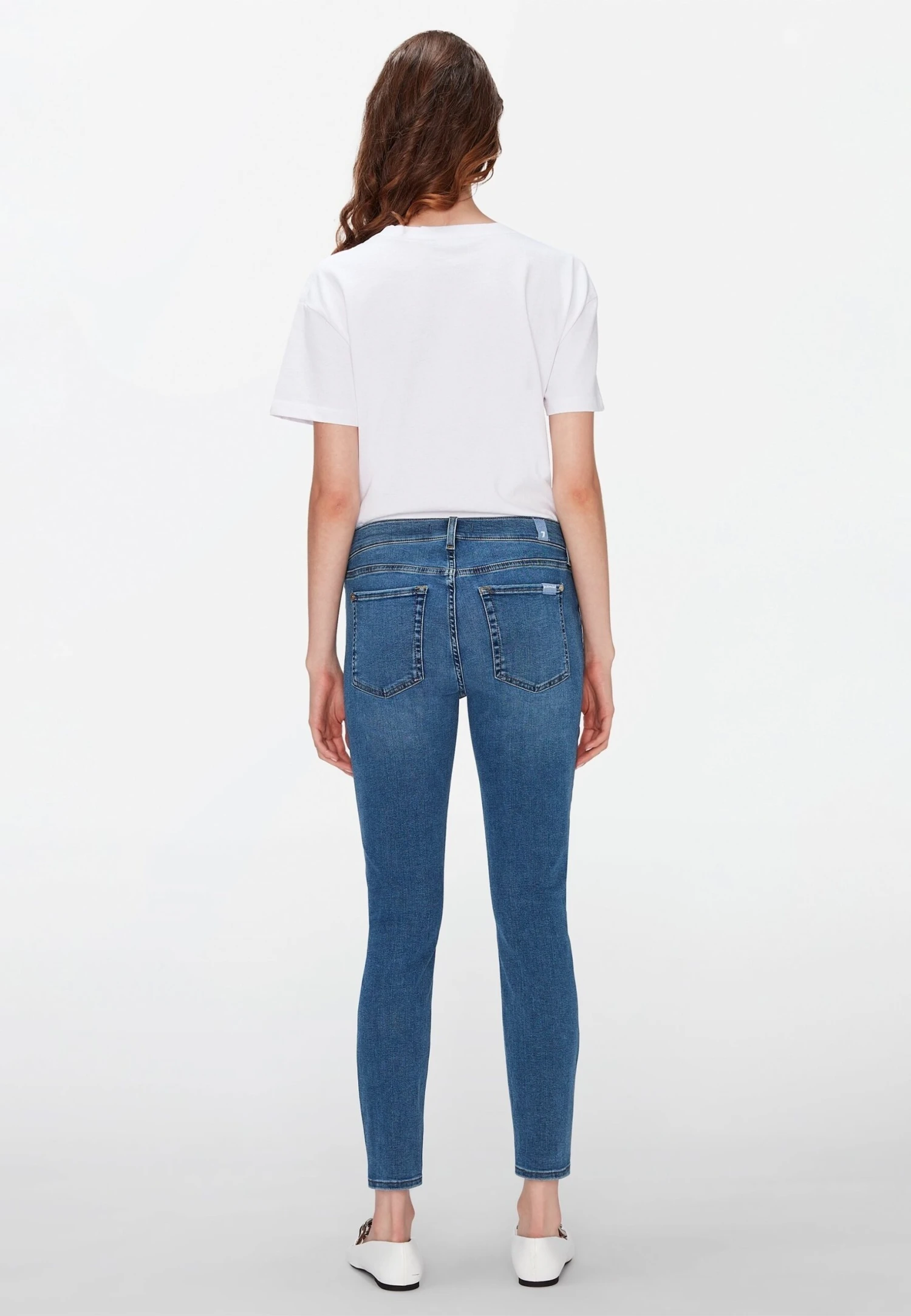 7 For All Mankind The Ankle - Jeans Skinny - Light Blue 3 7 For All Mankind The Ankle - Jeans Skinny - Light Blue – Image 3