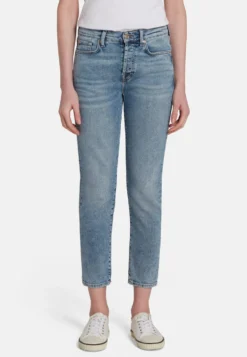 7 For All Mankind Boyfriend Fit Josefina - Jean Slim - Mid Blue