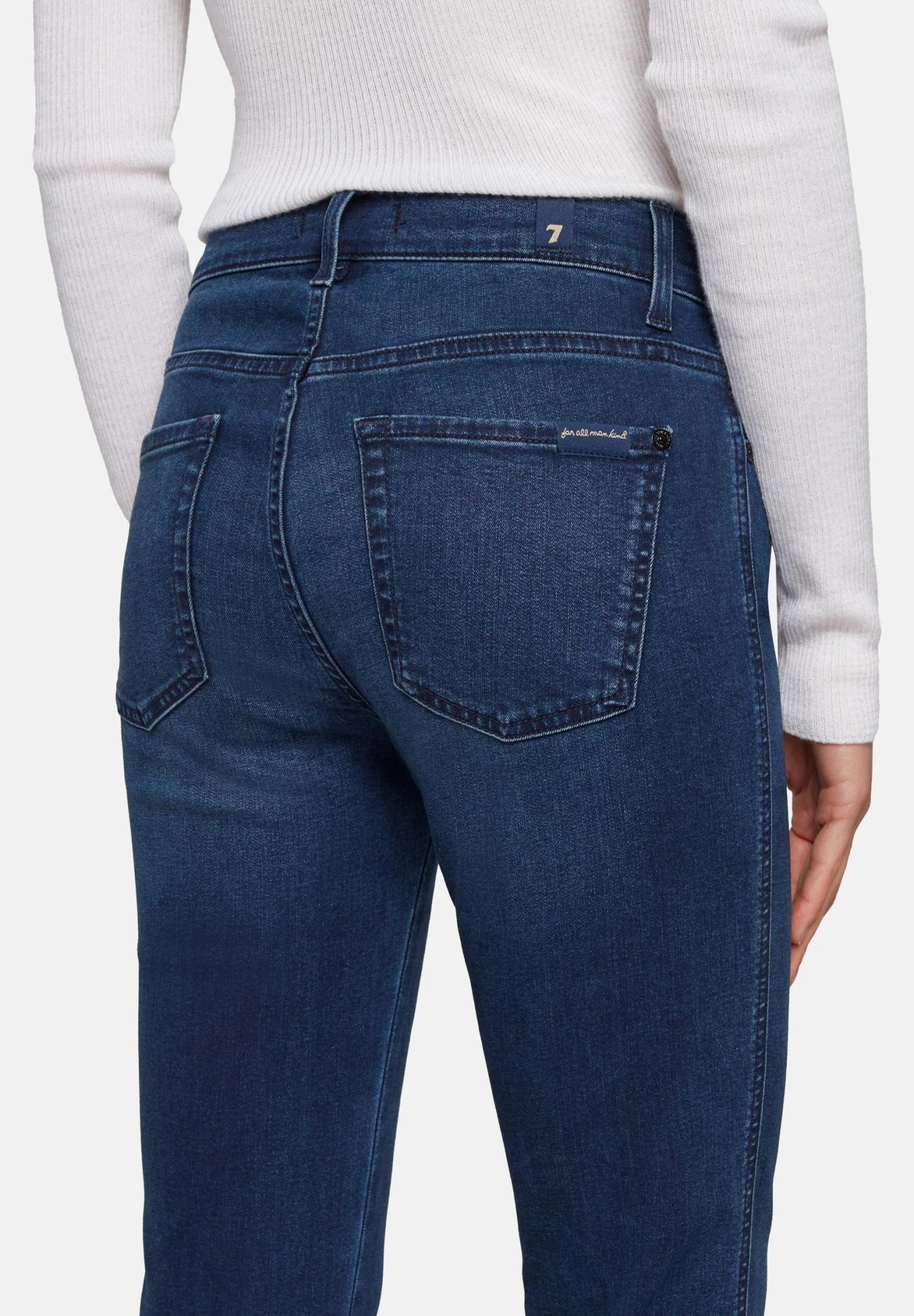 7 For All Mankind Tailorless Baiparave - Jean Bootcut - Dark Blue 5 7 For All Mankind Tailorless Baiparave - Jean Bootcut - Dark Blue – Image 5