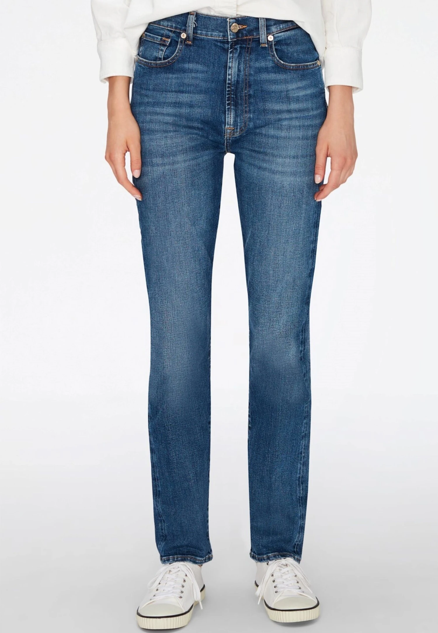 7 For All Mankind Easy Soho Light - Jean Droit - Light Blue 1 7 For All Mankind Easy Soho Light - Jean Droit - Light Blue