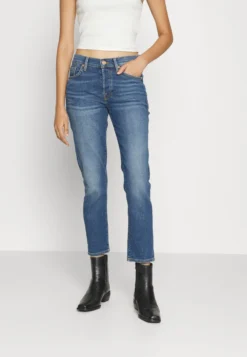 7 For All Mankind Josefina Luxvinblu - Jean Slim - Dark Blue