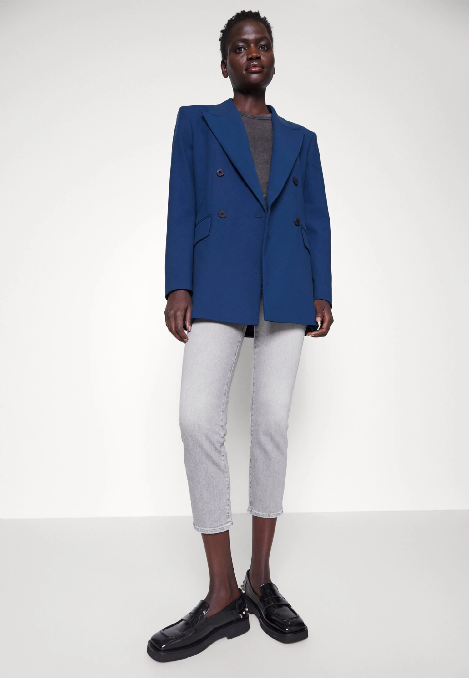 7 For All Mankind Roxanne Ankle - Jeans Skinny - Grey 4 7 For All Mankind Roxanne Ankle - Jeans Skinny - Grey – Image 4