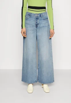 7 For All Mankind Zoey Air Wash - Jean Droit - Light Blue