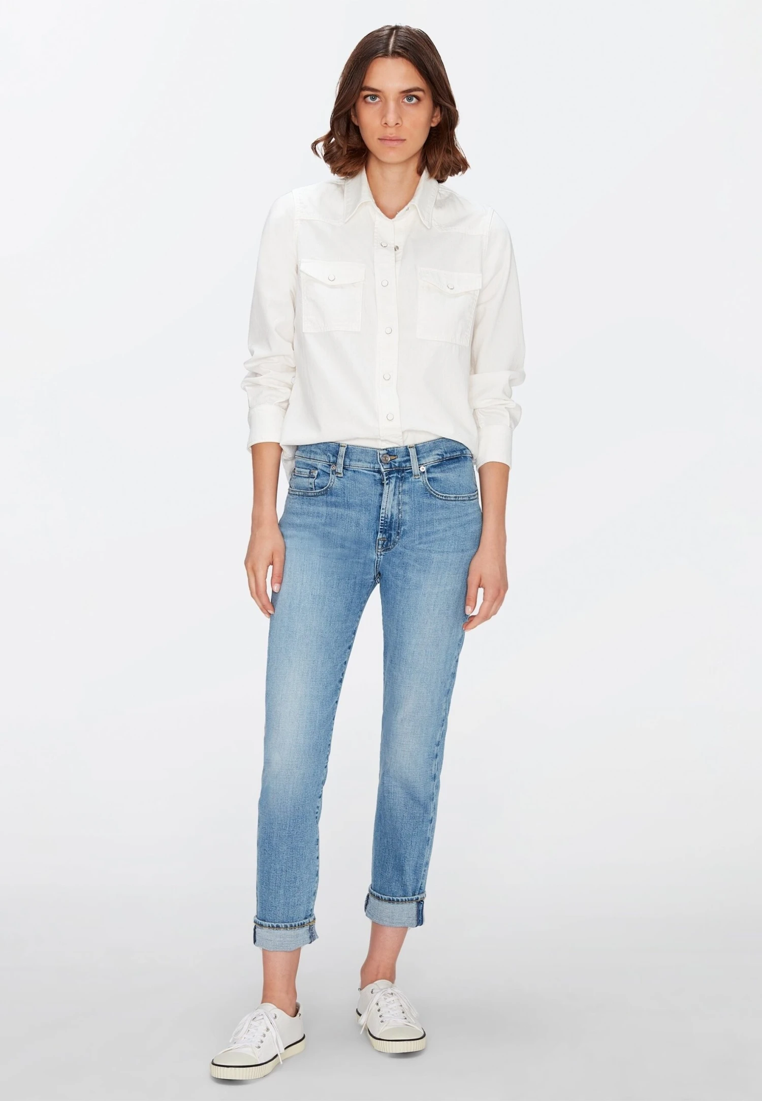 7 For All Mankind Jean Slim - Light Blue 2 7 For All Mankind Jean Slim - Light Blue – Image 2