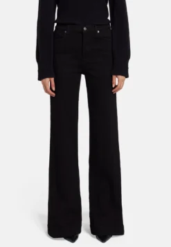 7 For All Mankind Modern Dojo - Jean Flare - Black