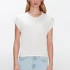 7 For All Mankind T-Shirt Basique - White