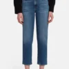 7 For All Mankind Malia - Jean Droit - Dark Blue