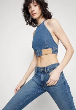 7 For All Mankind Roxanne Ankle Luxvinimp - Jeans Skinny - Mid Blue 11 7 For All Mankind Roxanne Ankle Luxvinimp - Jeans Skinny - Mid Blue -7 For All Mankind 2290863a2a4143579116c210bb44515e scaled