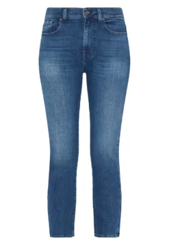 7 For All Mankind Boyfriend - Jean Droit - Mid Blue -7 For All Mankind 22f16077ea544e28912a44d162c6376b scaled