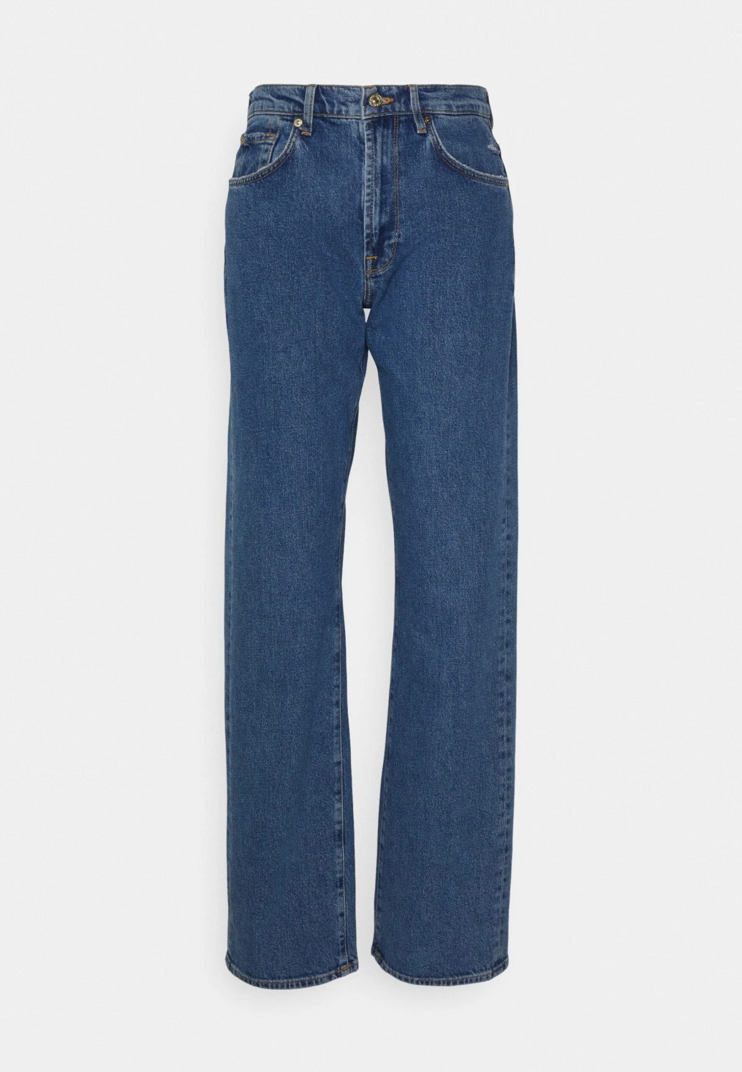 7 For All Mankind Tess Trouser Blaze - Jean Droit - Mid Blue 5 7 For All Mankind Tess Trouser Blaze - Jean Droit - Mid Blue – Image 5