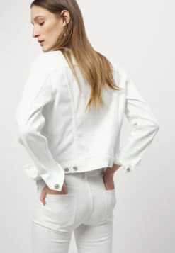 7 For All Mankind Modern Trucker - Veste En Jean - White -7 For All Mankind 24baf1a0430a46ec9a0185cd043e0066 scaled