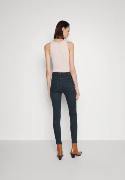 7 For All Mankind Ultra High Rise Skinny Grace - Jeans Skinny - Dark Blue -7 For All Mankind 24e0180fbb51450a8603203700df26b7 scaled