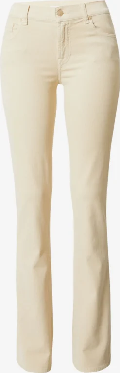 7 For All Mankind Jeans Bootcut Jean Femme Beige