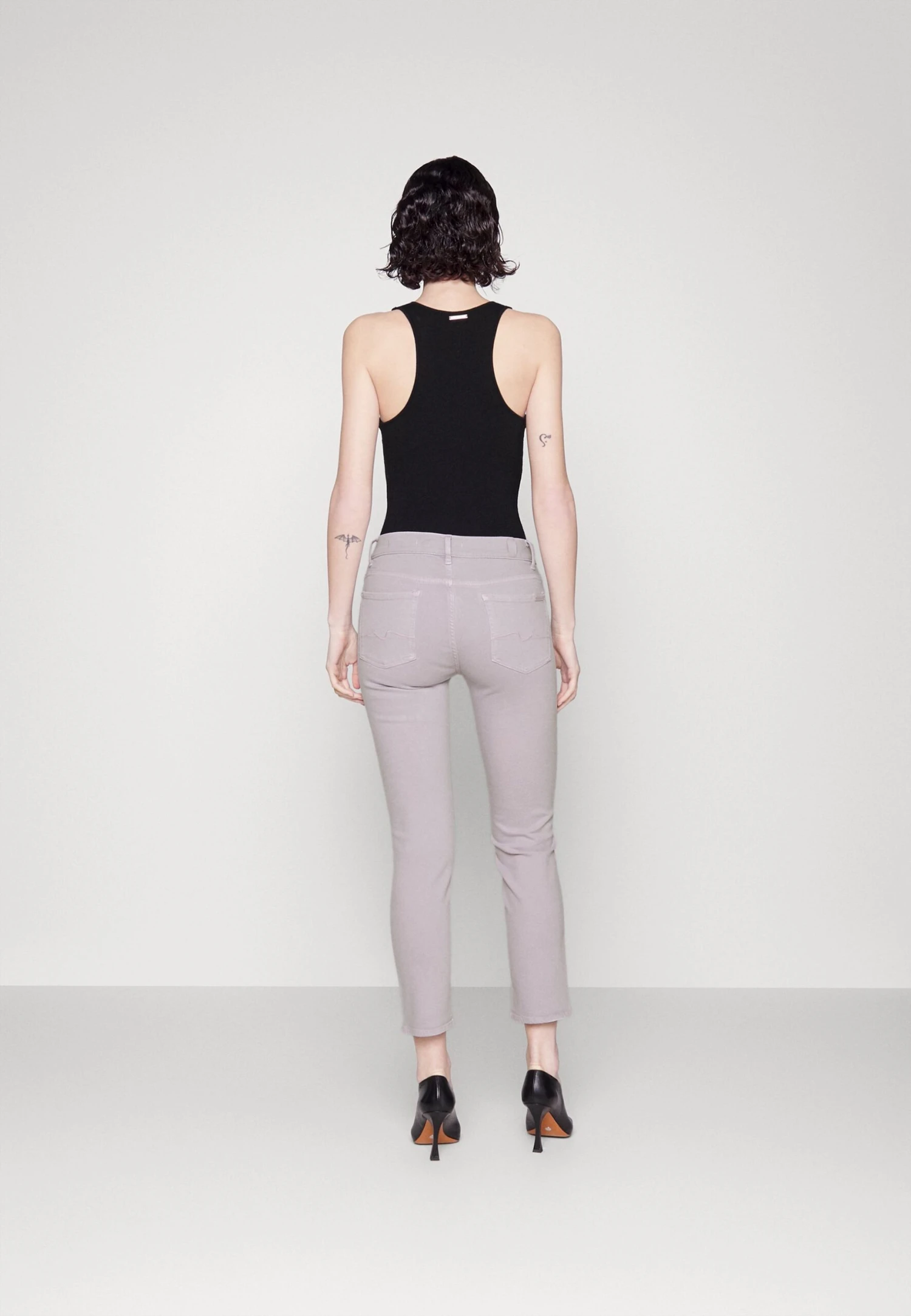 7 For All Mankind Roxanne Ankle Colored Stretch - Pantalon Classique - Pink 3 7 For All Mankind Roxanne Ankle Colored Stretch - Pantalon Classique - Pink – Image 3