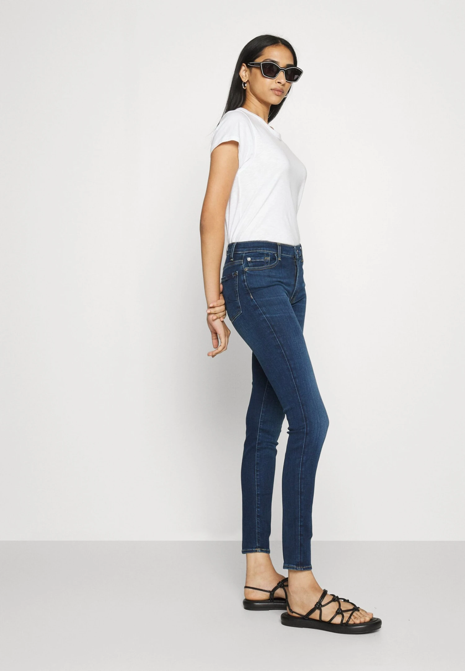 7 For All Mankind Sliillopu - Jeans Skinny - Dark Blue 4 7 For All Mankind Sliillopu - Jeans Skinny - Dark Blue – Image 4