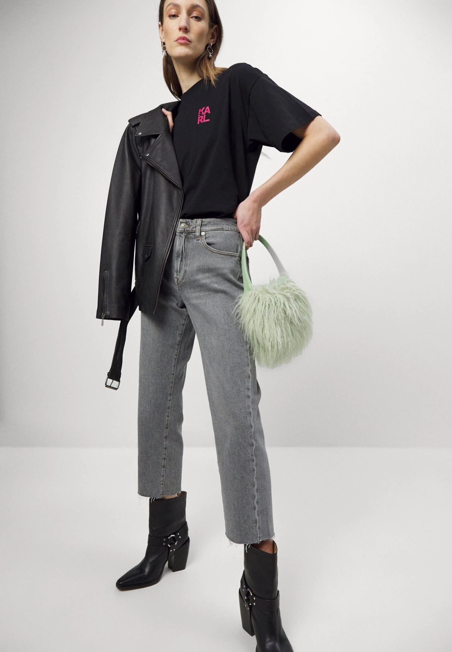 7 For All Mankind The Modern Straight Come Back - Jean Droit - Grey 4 7 For All Mankind The Modern Straight Come Back - Jean Droit - Grey – Image 4