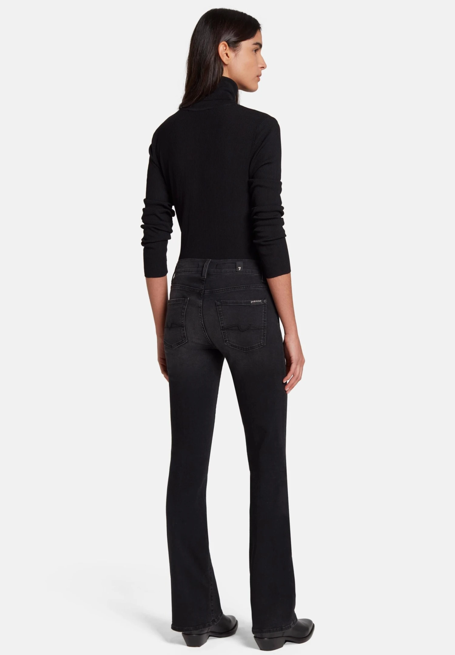 7 For All Mankind Bair Truthful - Jean Bootcut - Black 3 7 For All Mankind Bair Truthful - Jean Bootcut - Black – Image 3
