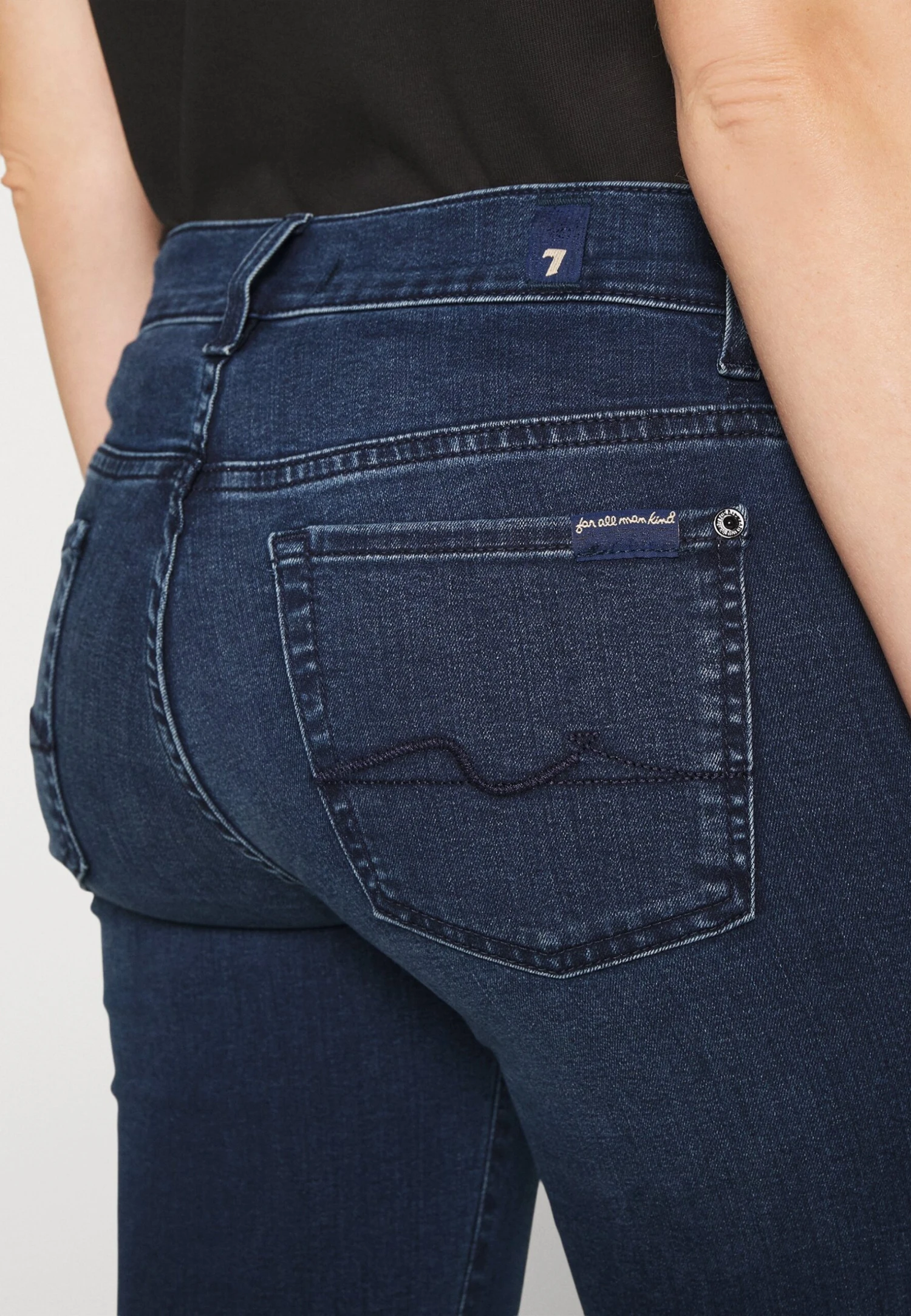 7 For All Mankind Roxanne Bair Park Avenue - Jean Slim - Dark Blue 5 7 For All Mankind Roxanne Bair Park Avenue - Jean Slim - Dark Blue – Image 5