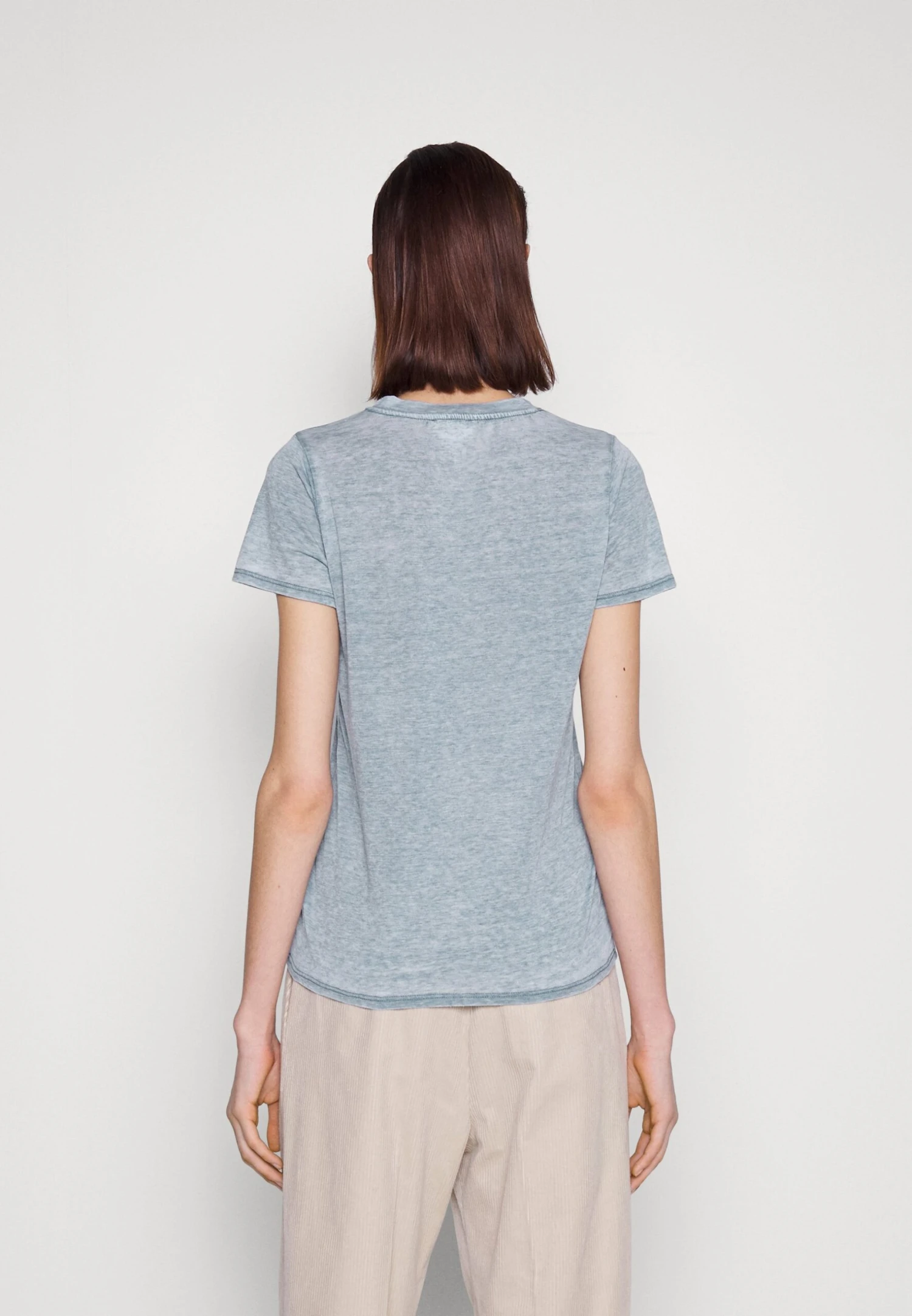 7 For All Mankind Liv Crewneck - T-Shirt Basique - Blue 3 7 For All Mankind Liv Crewneck - T-Shirt Basique - Blue – Image 3