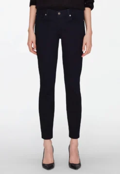 7 For All Mankind The Ankle - Jeans Skinny - Dark Blue