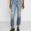 7 For All Mankind Kick Engage - Jean Slim - Blue Denim
