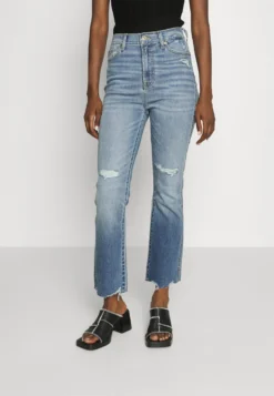 7 For All Mankind Kick Engage - Jean Slim - Blue Denim