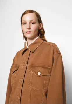 7 For All Mankind Easy Trucker - Veste En Jean - Orange -7 For All Mankind 3b825ddea1684448999133b08e75ff68 scaled