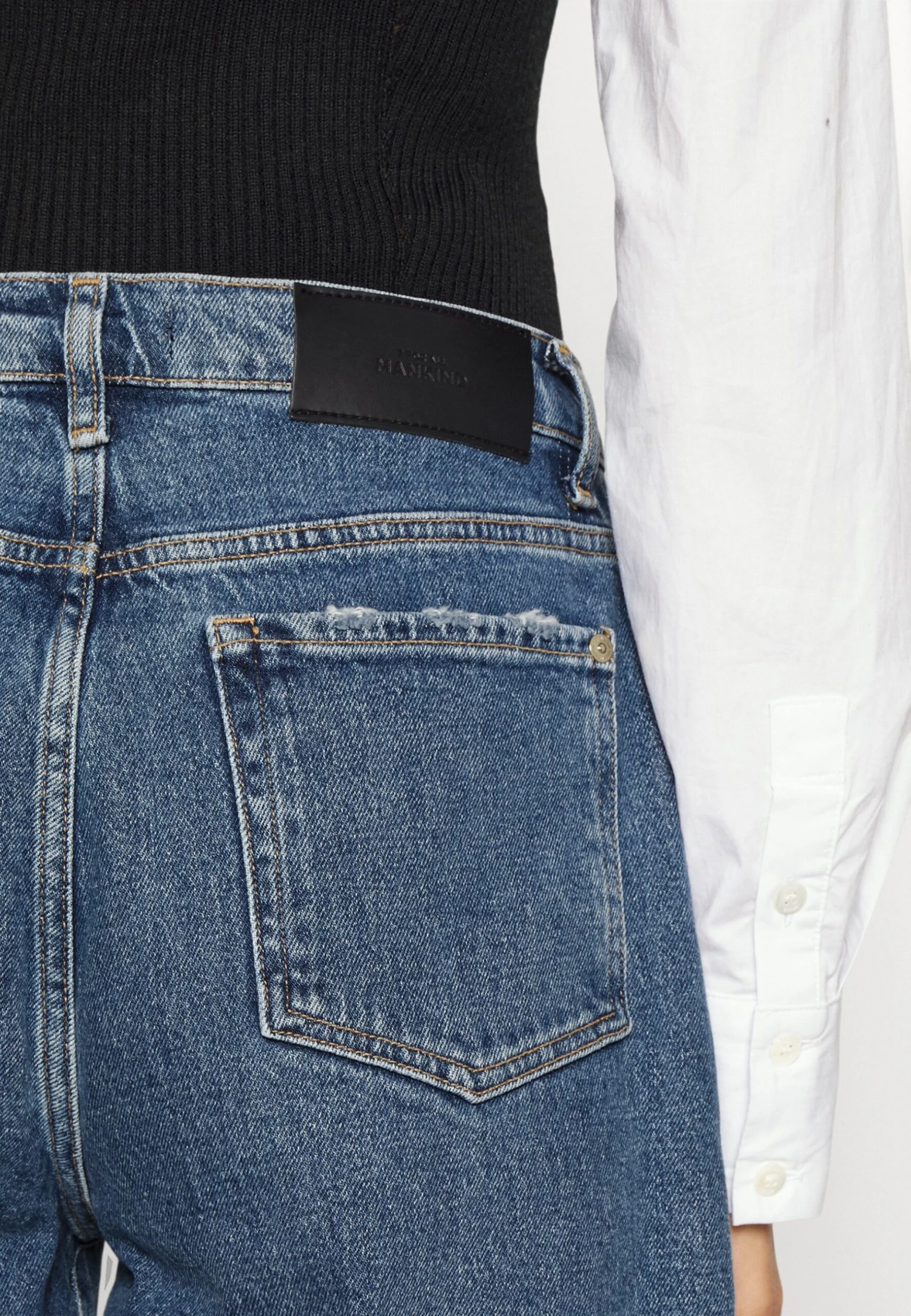 7 For All Mankind Andy Shorts Blaze - Short En Jean - Mid Blue 6 7 For All Mankind Andy Shorts Blaze - Short En Jean - Mid Blue – Image 6