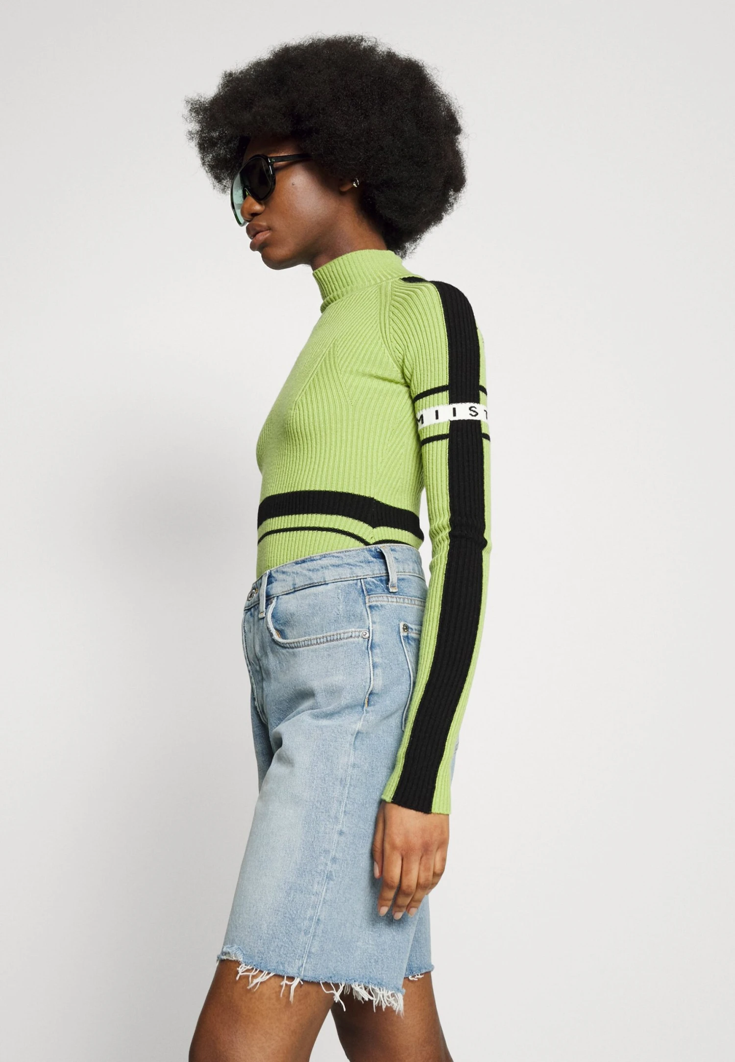 7 For All Mankind Andy Air Wash - Short En Jean - Light Blue 4 7 For All Mankind Andy Air Wash - Short En Jean - Light Blue – Image 4