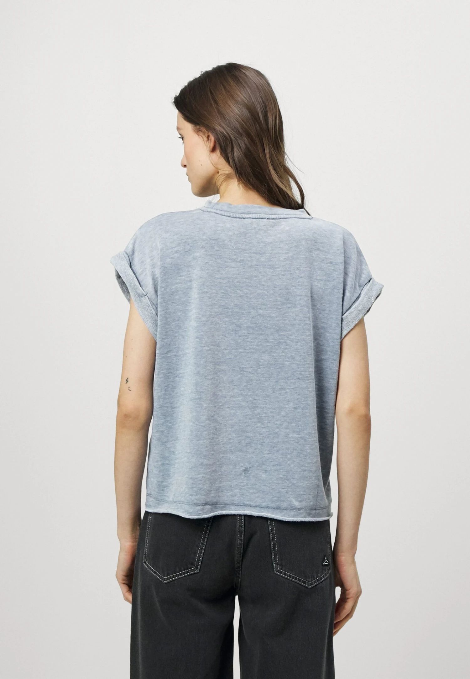 7 For All Mankind T-Shirt Basique - Blue 3 7 For All Mankind T-Shirt Basique - Blue – Image 3