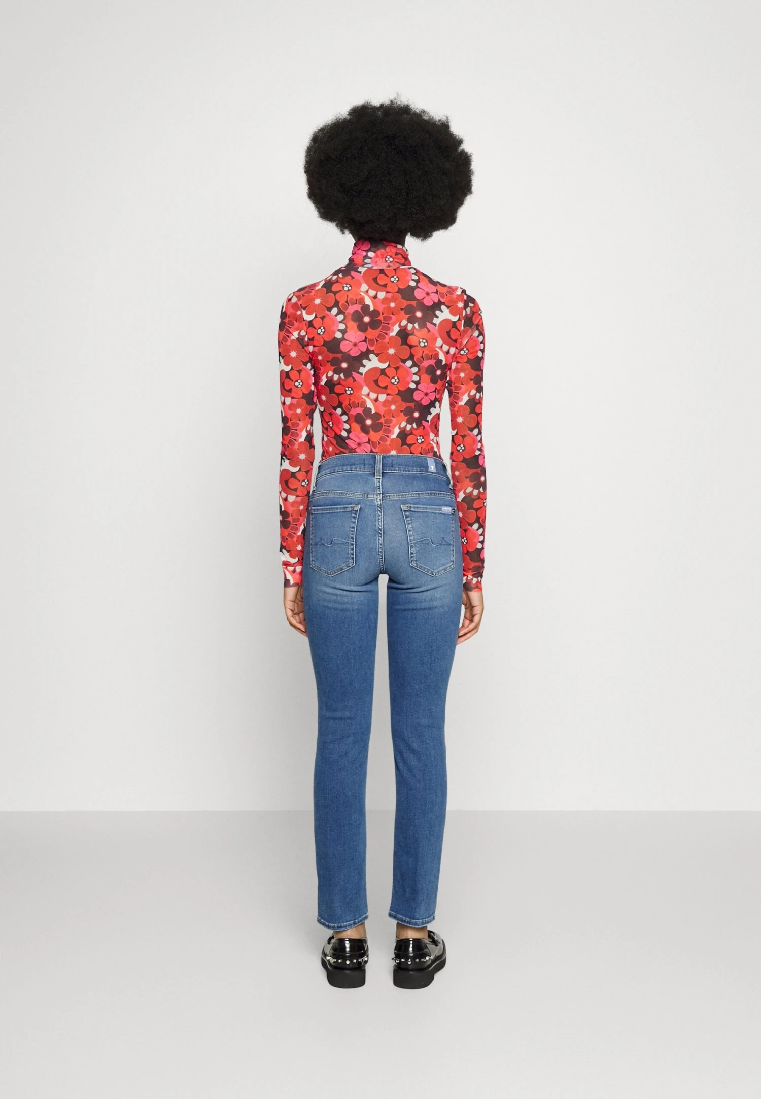 7 For All Mankind Roxanne Bair Eco High Hopes - Jean Slim - Light Blue 3 7 For All Mankind Roxanne Bair Eco High Hopes - Jean Slim - Light Blue – Image 3