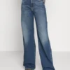 7 For All Mankind Lotta Luxe Vintage - Jean Bootcut - Dark Blue